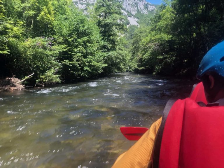 Rennes les Bains 3 canyoning dans la riviere Rennes-les-Bains
