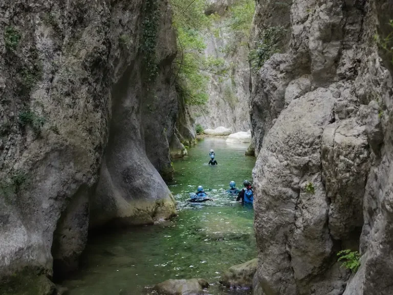 canyoning gorges galamus riviere agly corbieres