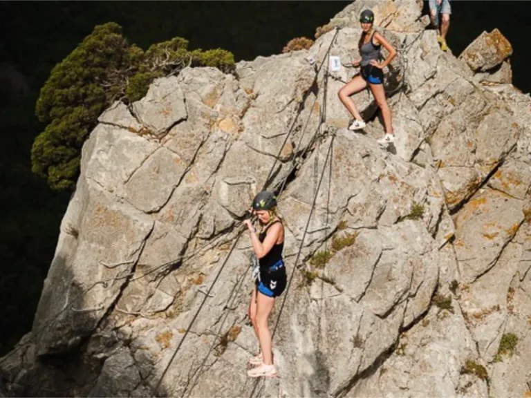 via ferrata saint paul de fenouillet pyrenees orientales