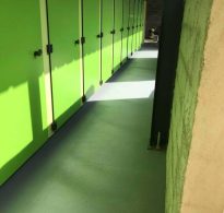 Camping sanitaires douche camping Rennes-les-Bains